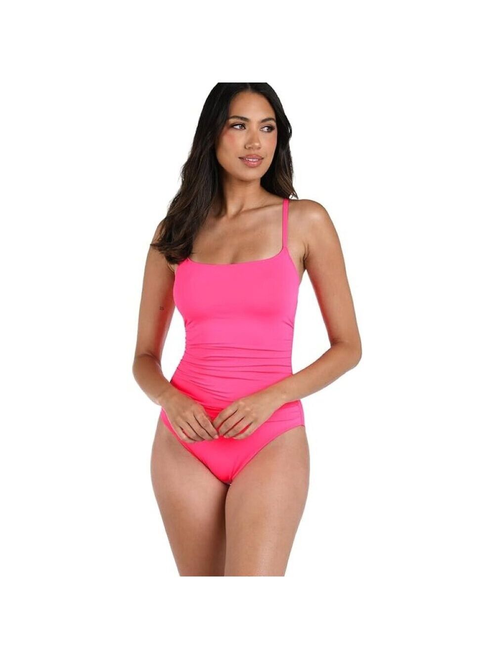 La Blanca Island Goddess Lingerie One Piece - Coral Reef 16W NWT